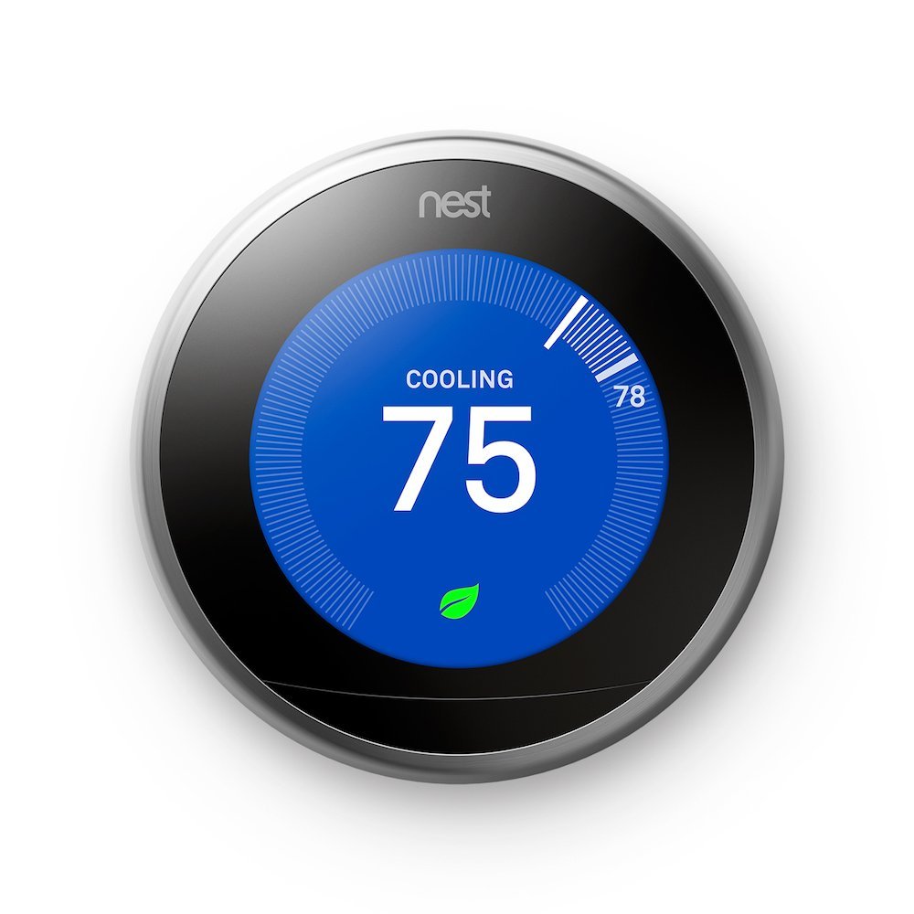 Nest Learning Thermostat, 3rd Generation, Works with Alexa