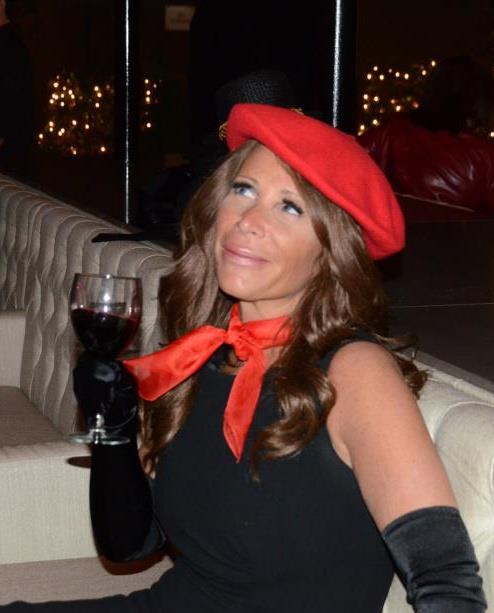 Missy as a French Woman at Affiliate Summit West 2013